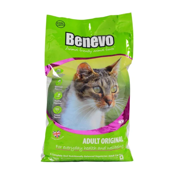בנבו Benevo מזון טבעוני לחתולים בוגרים 10 ק"ג