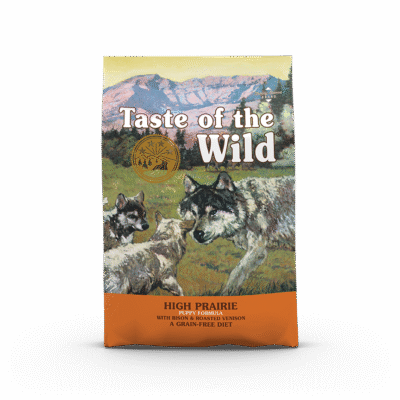 טייסט אוף דה ווילד Taste of the wild מזון יבש לגורי כלבים - ביזון ואייל