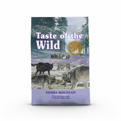 טייסט אוף דה ווילד Taste of the wild סיירה מזון יבש לכלבים - כבש