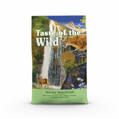 טייסט אוף דה ווילד Taste of the wild רוקי – מזון יבש לחתולים - בשר אייל ודג סלמון