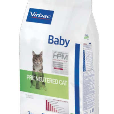 וירבק virbac מזון יבש לגורי חתולים לפני עיקור/סירוס - 3 ק"ג
