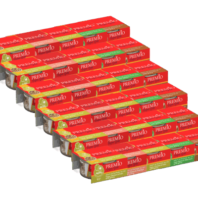 מבצע- מעדן פרמיו סופר גולד 85 גרם במגוון טעמים לחתולים - 30 יח' ב-100 ש"ח