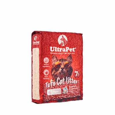 חול טופו מתגבש אולטרה פט 7 ליטר – ללא בישום