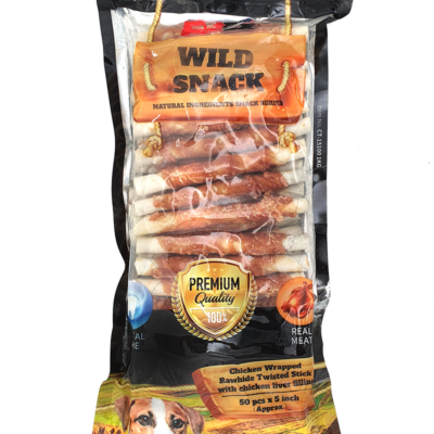 PETEX מקלות לעיסה עוף ממולא בכבד עוף 12 ס