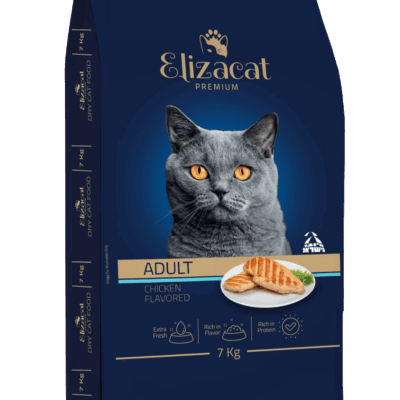 אליזקט Elizacat מזון יבש בטעם עוף לחתולים בוגרים - 15 ק