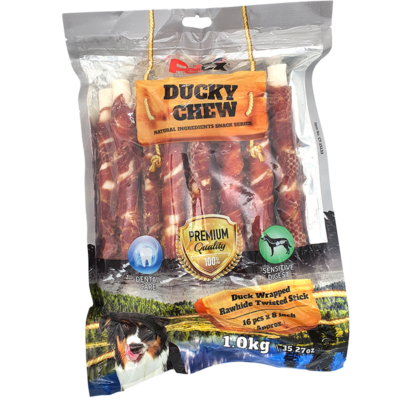 PETEX מקלות בשר ברווז מיובש 20 ס