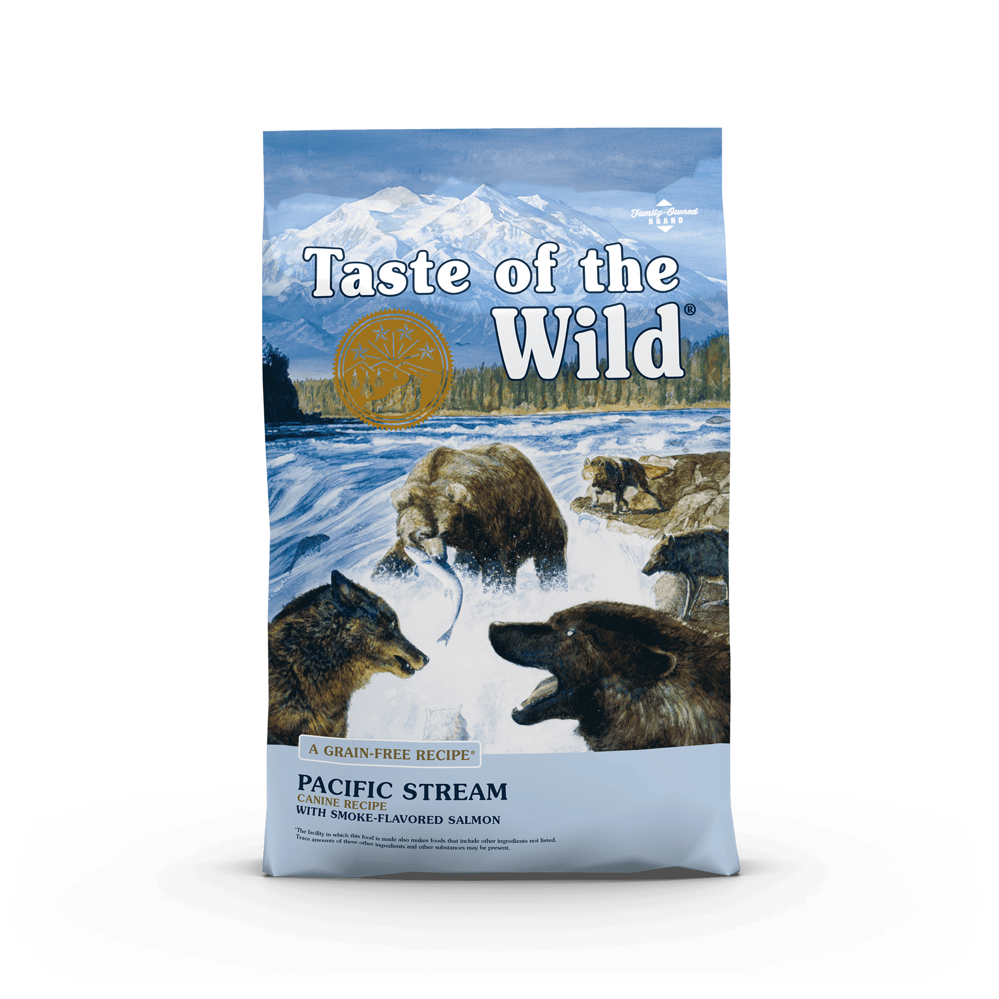 טייסט אוף דה ווילד Taste of the wild מזון יבש לכלבים בוגרים - סלמון